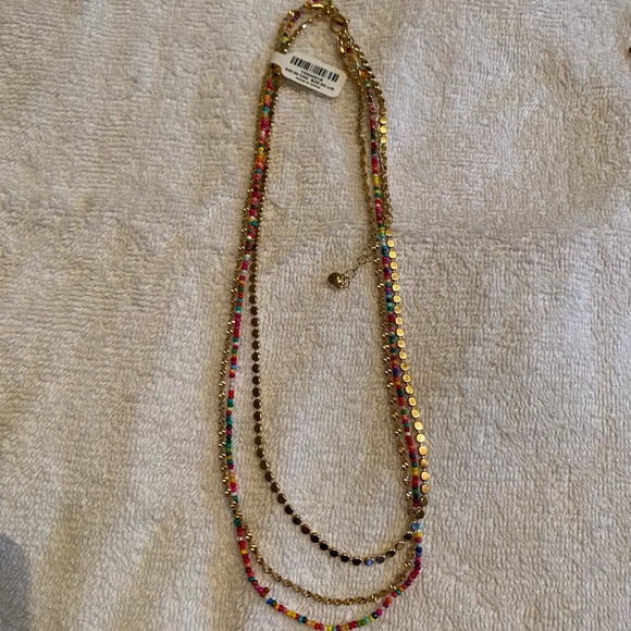 Torrid Multicolored Beaded Layered Necklace - Picture 4 of 5